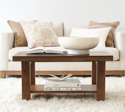 Reed Rectangular Coffee Table (36")