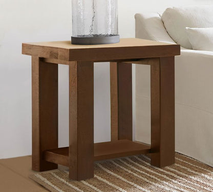 Reed Rectangular End Table (20")