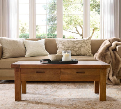 Reed Rectangular Grand Coffee Table (48")