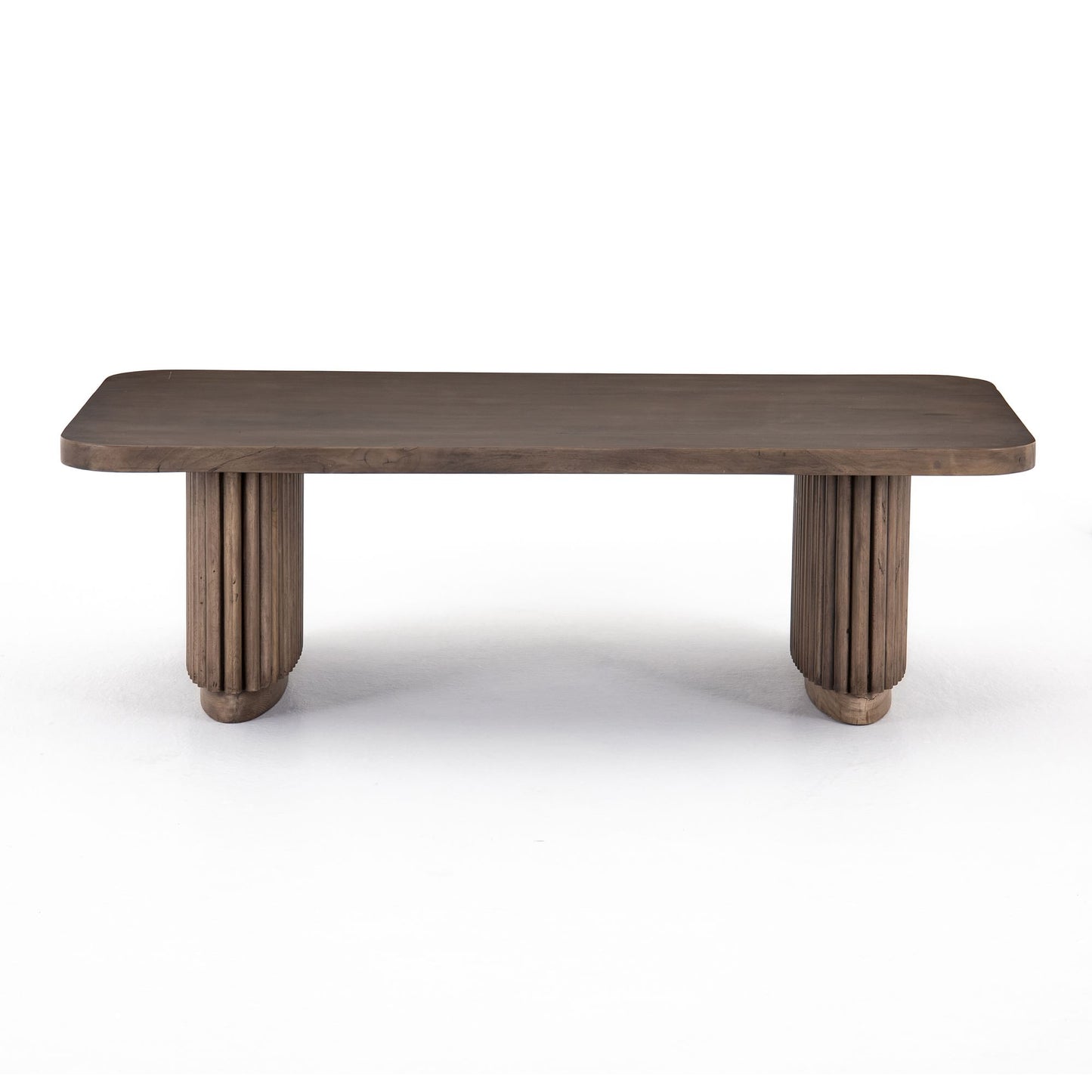 Ridged Base Coffee Table