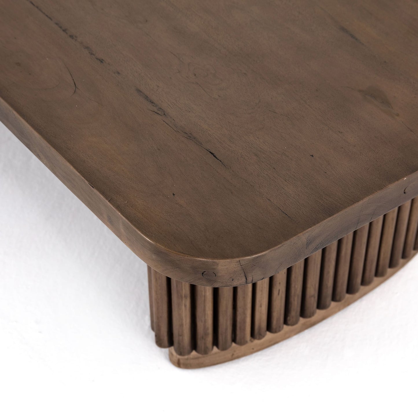 Ridged Base Coffee Table