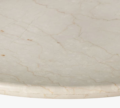 Rockfall Marble Oval Dining Table (78")