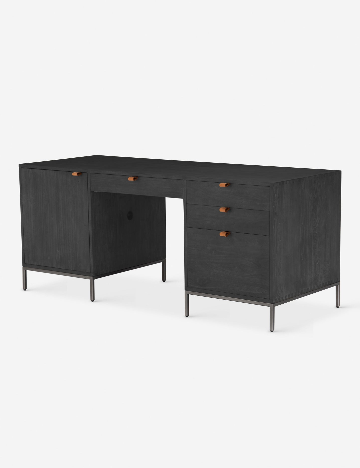 Rosamonde Executive Desk - Black