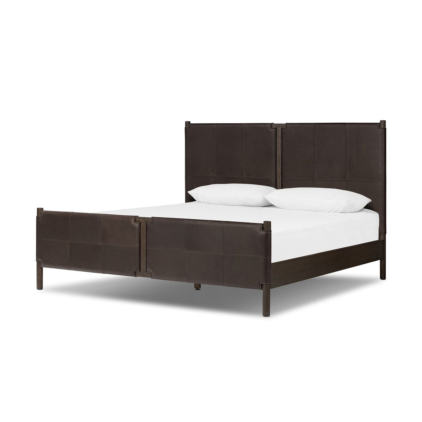 Sackett Leather Bed