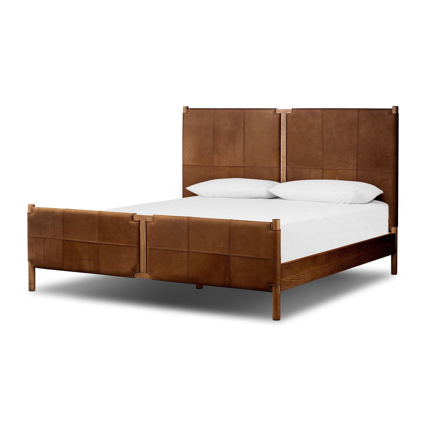 Sackett Leather Bed