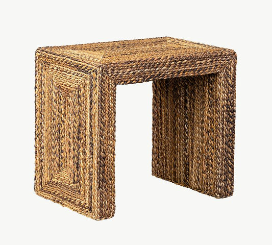 Sarnia Rectangular Seagrass End Table (22")