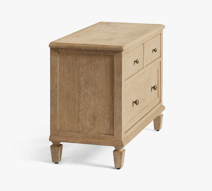 Sausalito 3-Drawer Nightstand (34")