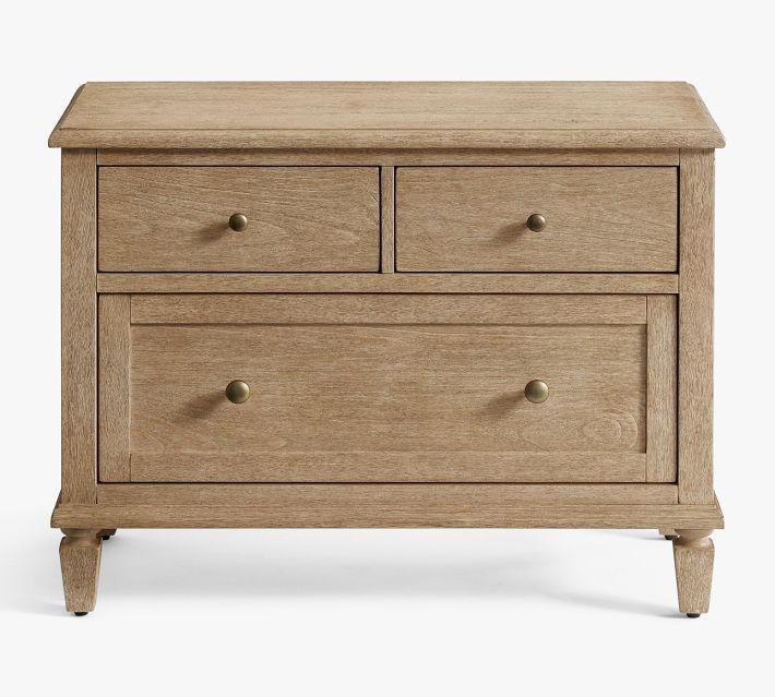 Sausalito 3-Drawer Nightstand (34")