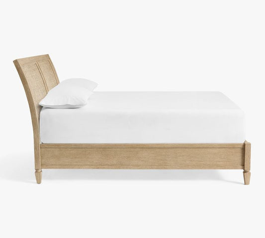 Sausalito Cane Sleigh Bed