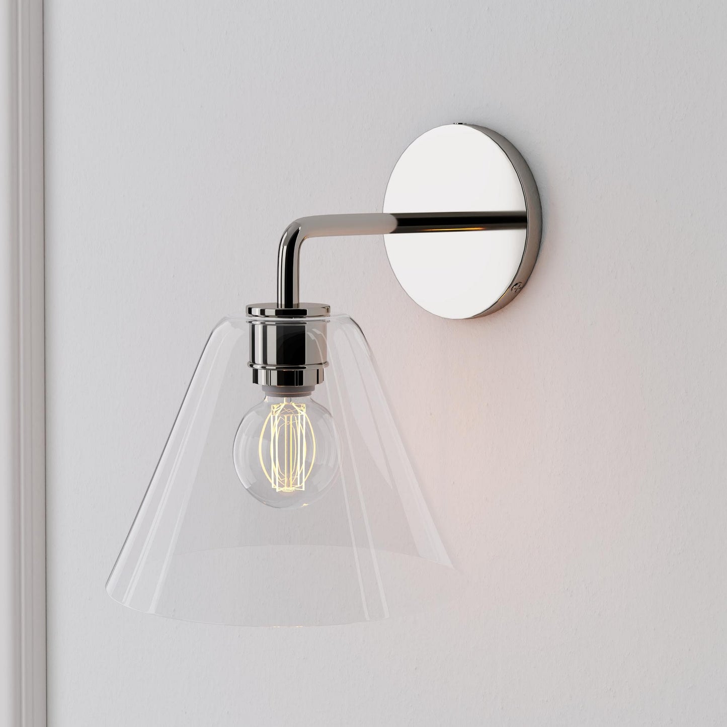 Sculptural Cone Sconce