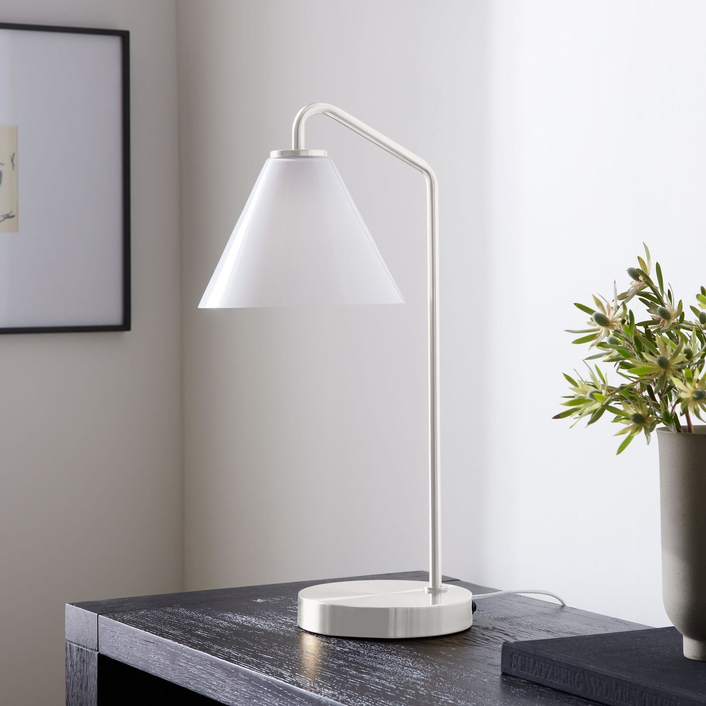 Sculptural Cone Table Lamp (21")