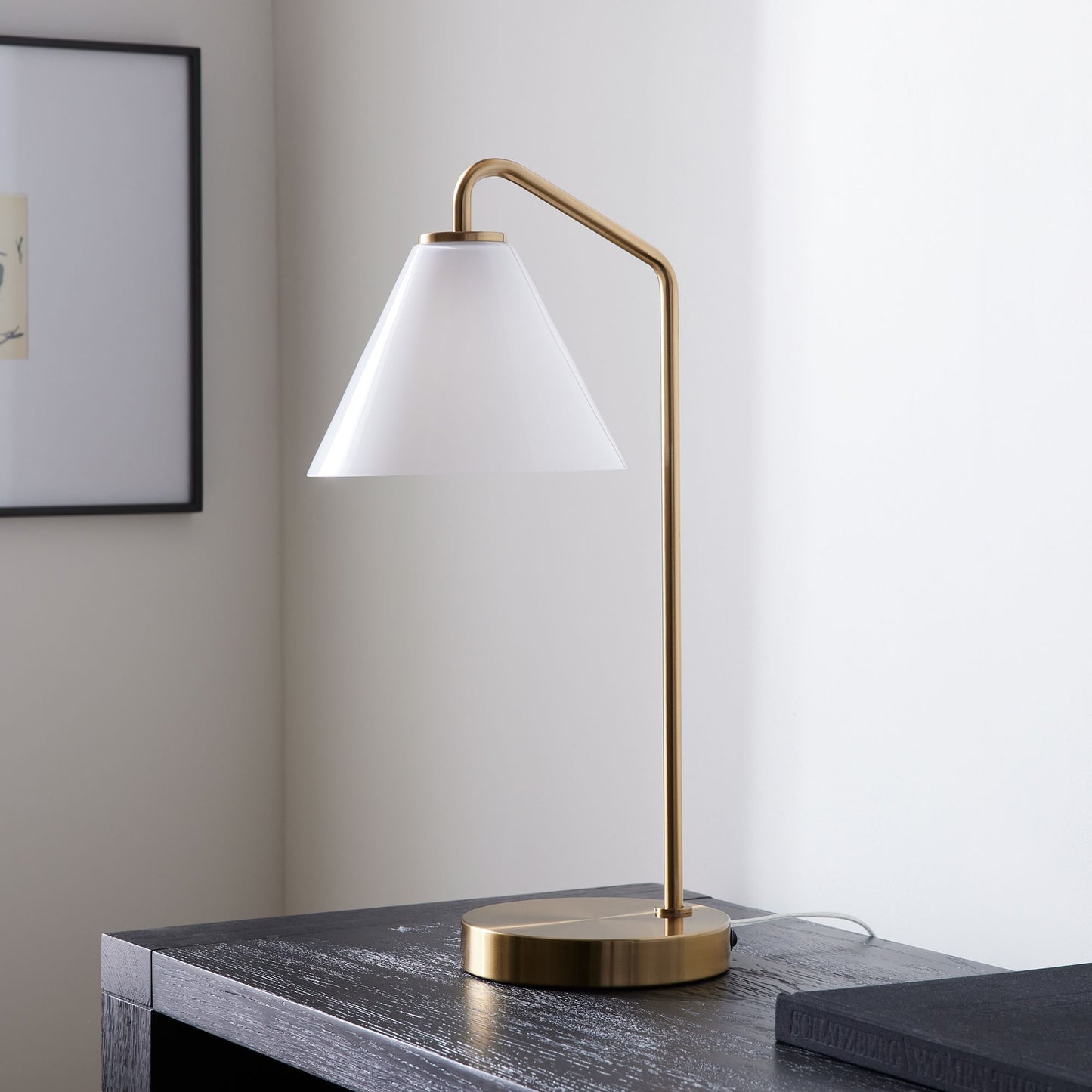 Sculptural Cone Table Lamp (21")