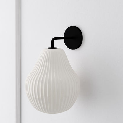 Sculptural Ribbed Sconce