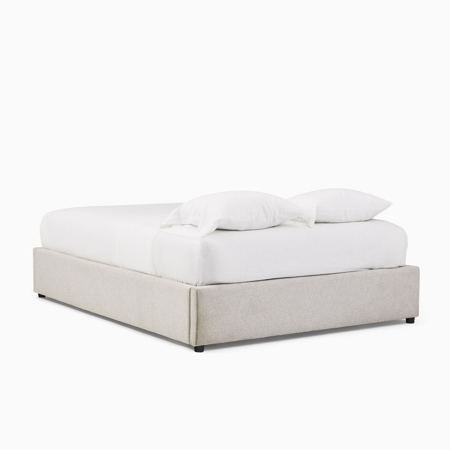 Upholstered Low Profile Bed Frame