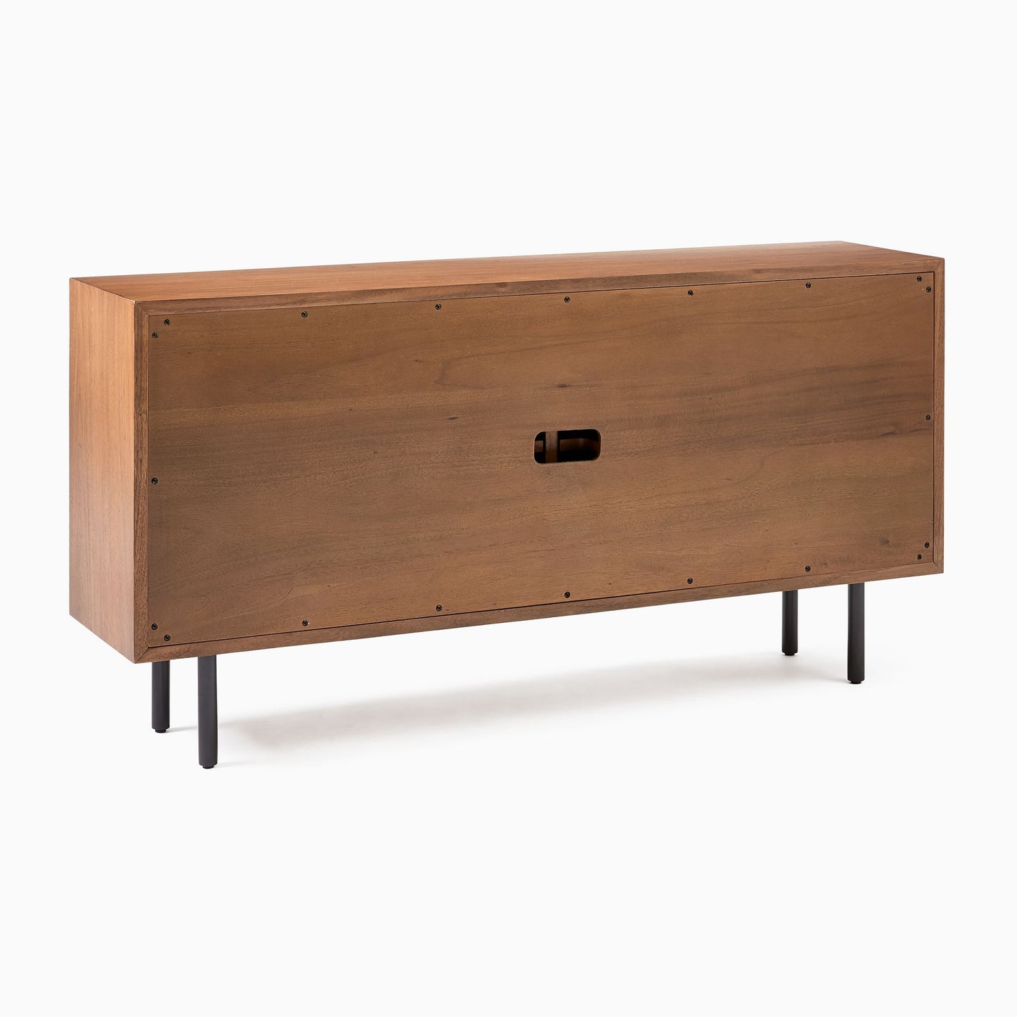 Slatted Shallow Media Console (48")