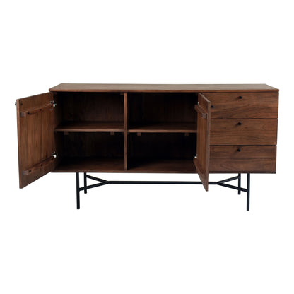 Solid Wood 3-Drawer Buffet (55")