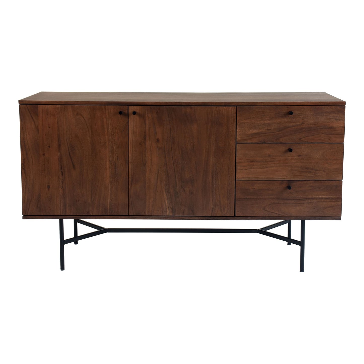 Solid Wood 3-Drawer Buffet (55")