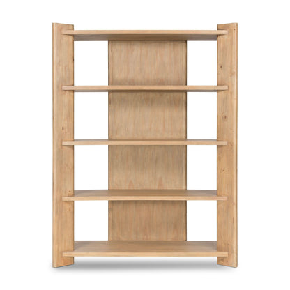 Solid Wood Intersecting Bookcase (62")