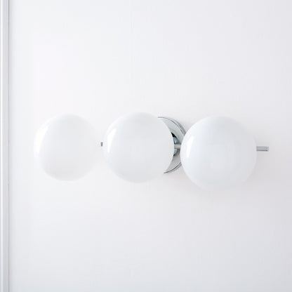 Sphere & Stem 3-Light Sconce (24")