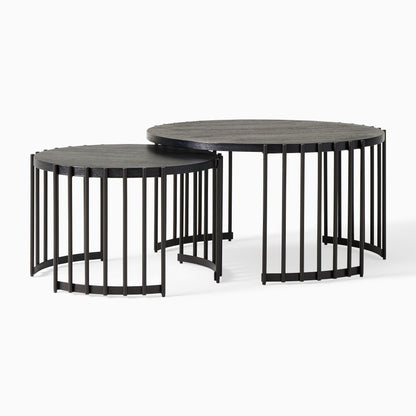 Spoke Nesting Coffee Tables