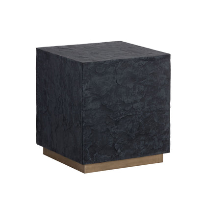 Square Textured Side Table