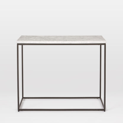 Streamline Side Table (28") - Marble