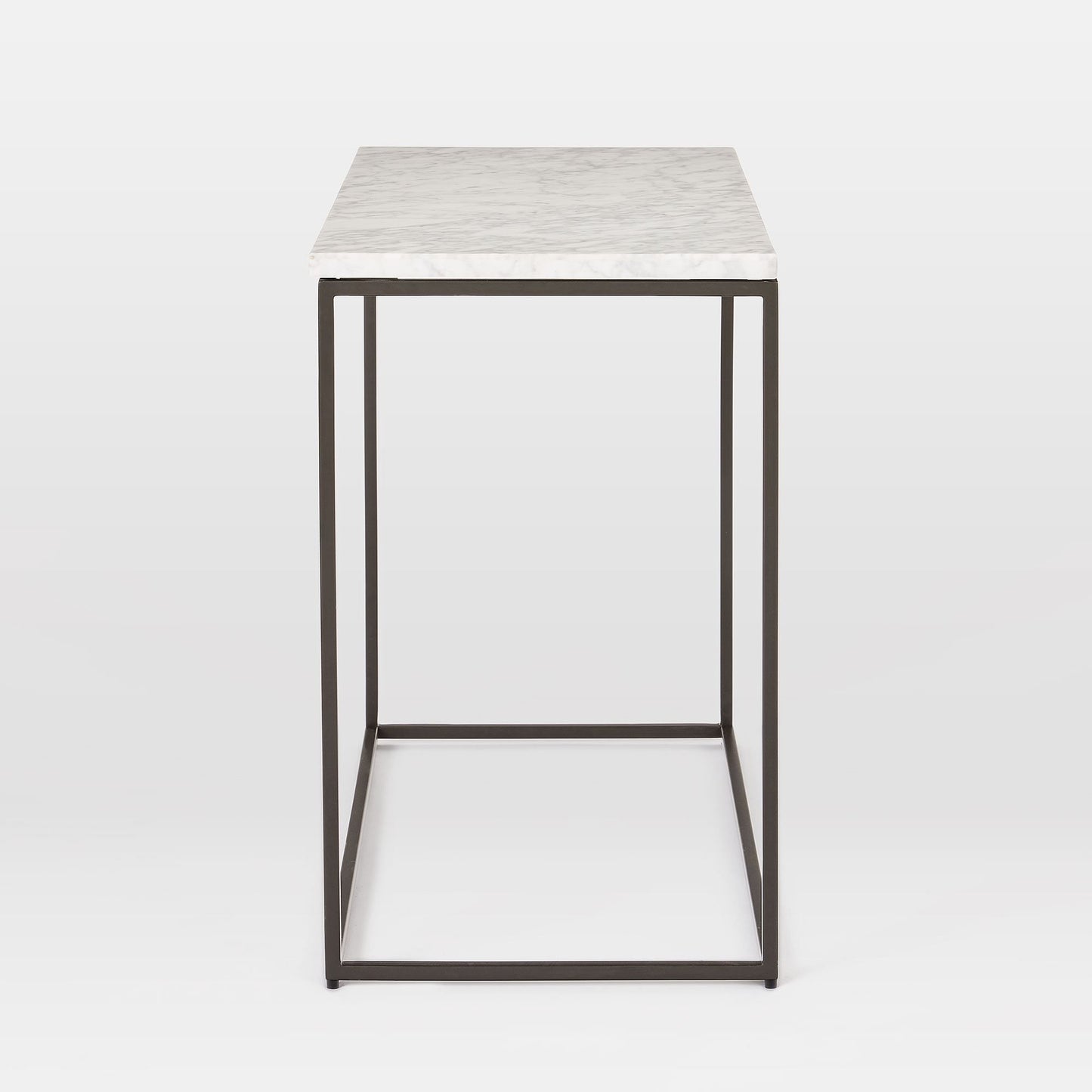 Streamline Side Table (28") - Marble