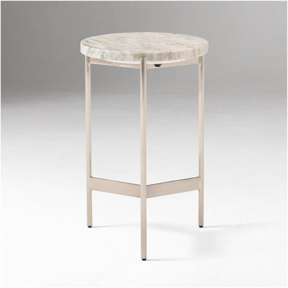 Wiley Marble Drink Table (11")