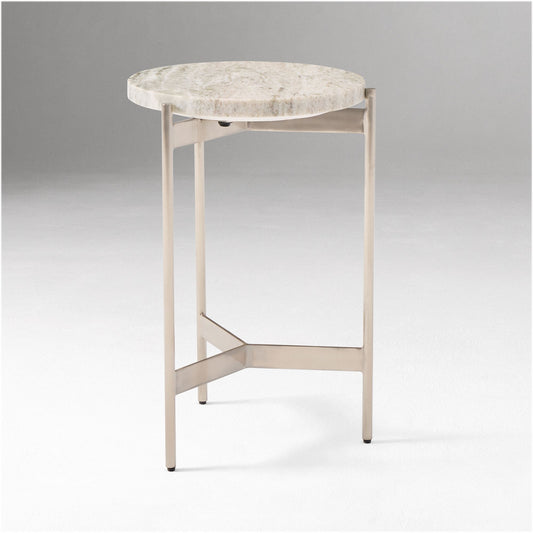 Wiley Marble Drink Table (11")