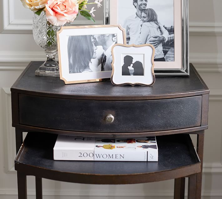 Woodrow Metal Nesting Nightstand (24")