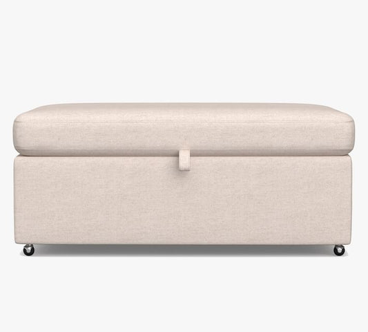 York Storage Ottoman With Pull Out Table