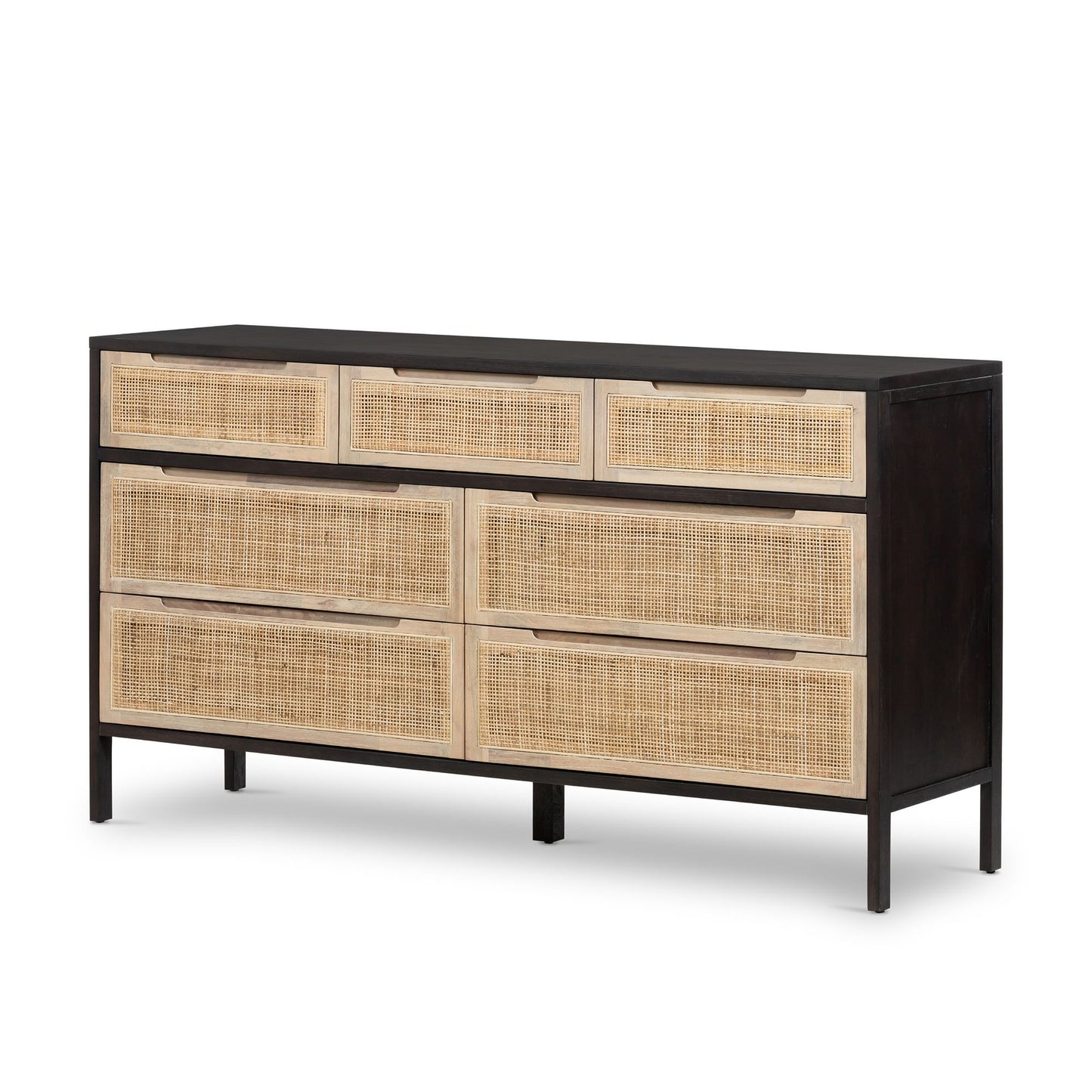 Yvette Woven 7-Drawer Dresser (60")