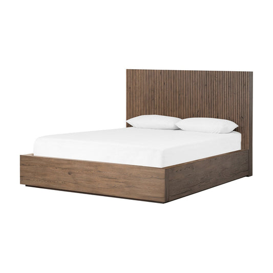 Zahra Oak Bed